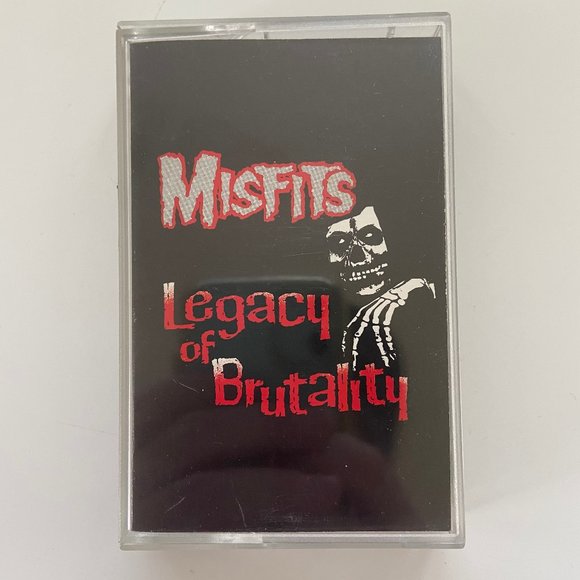 Misfits Legacy of Brutality Cassette Tape 1985 Punk Rock Album Rare OOP Danzig